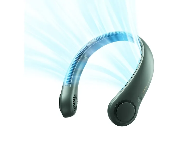 Jisulife Neck Fan 3 4000mAh Portable Neck Fan - Green - 4000 mAh