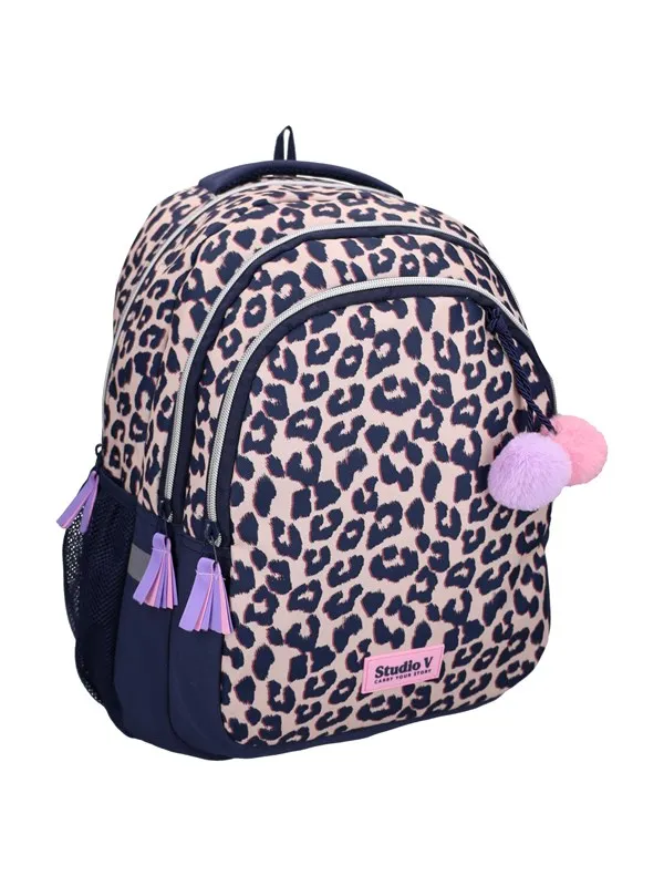 Studio V Backpack  Leopard Luxe