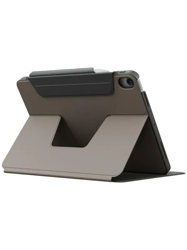 UNIQ Rovus Snapmount Magnetic 360 Rotating Detachable Case for iPad Air 13" 2024 / 2025 - Grey