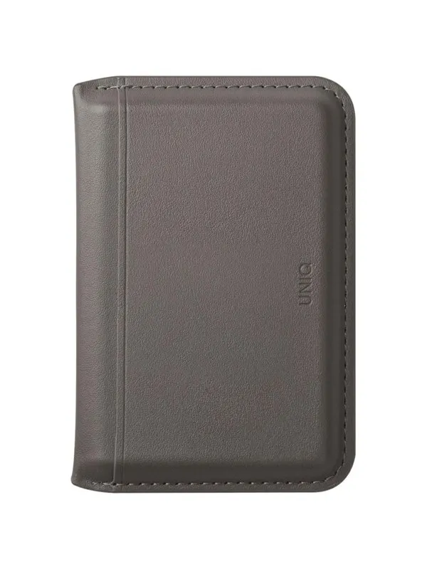 UNIQ  Lyden DS RFID Magnetic Wallet with Phone Stand - Grey