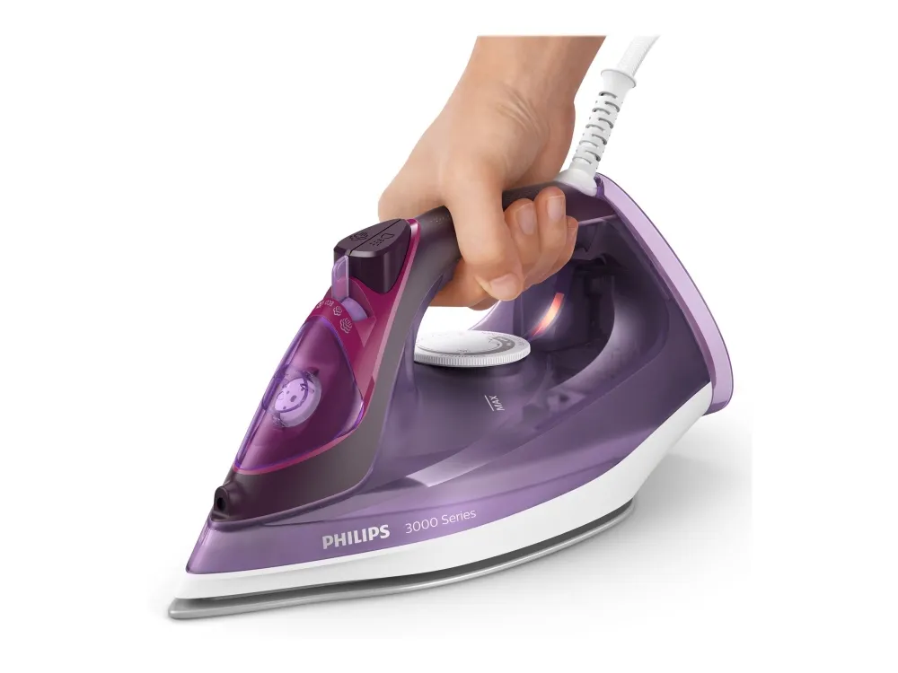Philips Dampstrykejern 3000 series DST3041 - steam iron - sole plate: ceramic