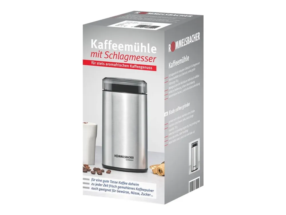 ROMMELSBACHER Romm Kaffeemühle EKM 100              sr | mit Sch