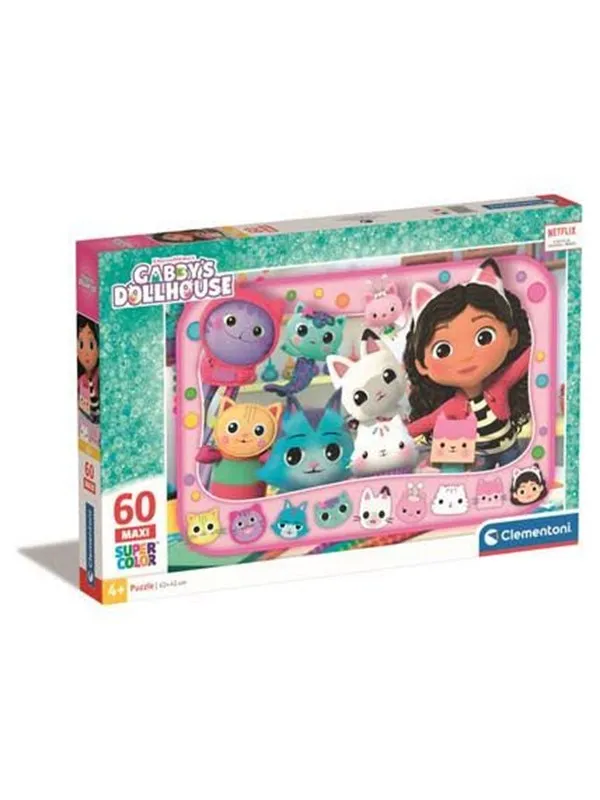 Clementoni Puzzle Maxi Gabby's Dollhouse 60 pieces Gulv