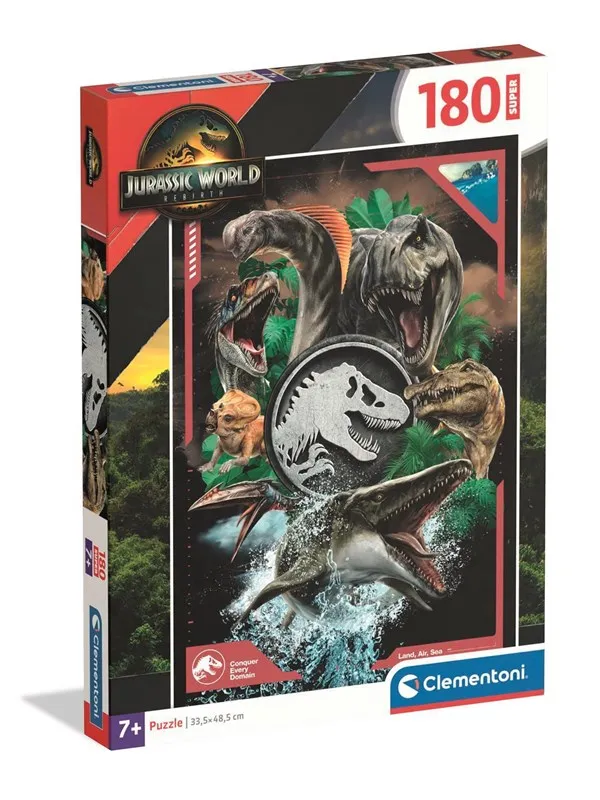 Clementoni Puzzle Jurassic World 2026 180 pieces Gulv