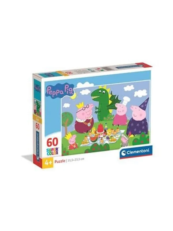 Clementoni Puzzle Gurli Pig 60 pieces Gulv