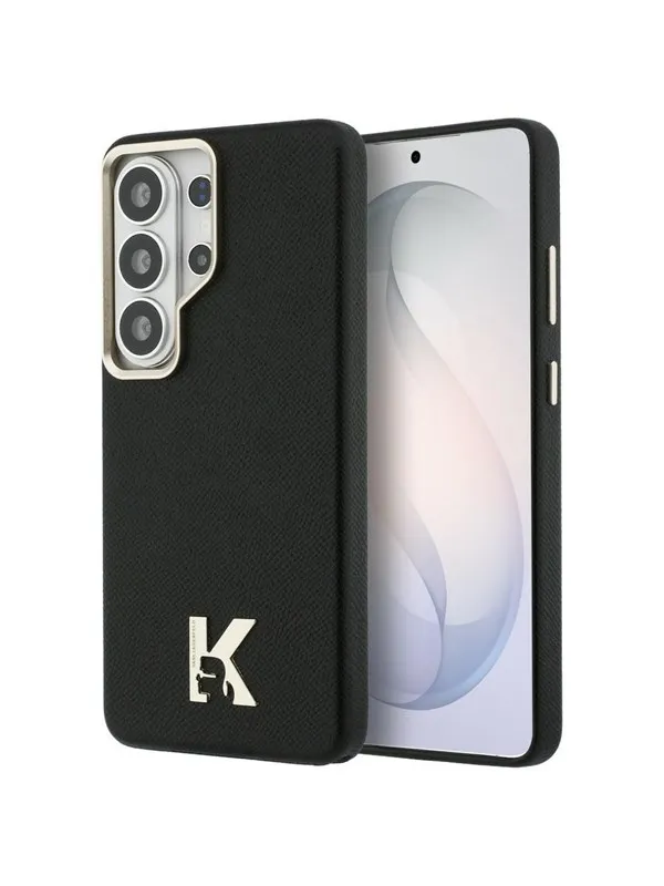 Karl Lagerfeld K Metal Logo MagSafe Case for Samsung Galaxy S26 Ultra - Black