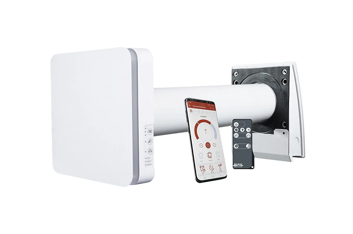 Duka One Pro 25 S varmegjenvinning, wi-fi