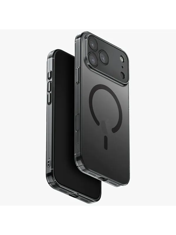 UNIQ Airsuit Case for iPhone 17 Pro Max Magclick Charging - Black