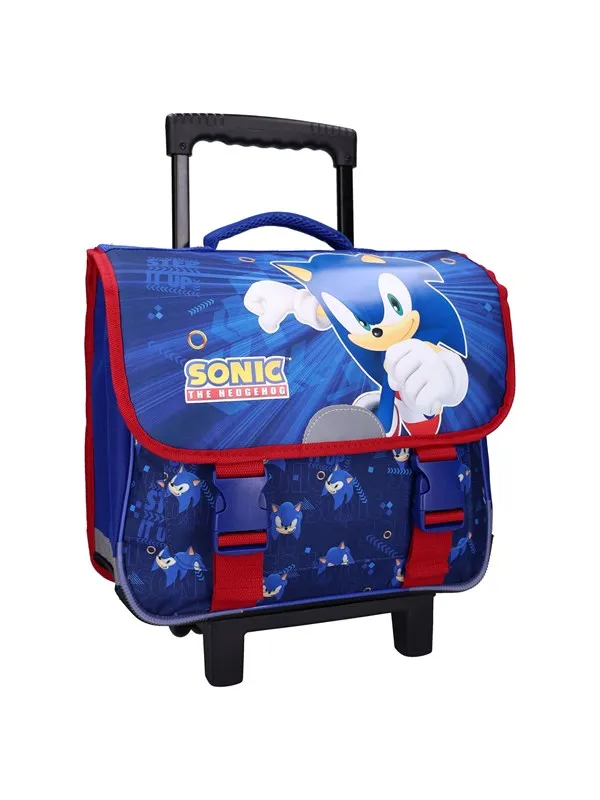 Sonic Trolley school backpack  Still Unstoppable