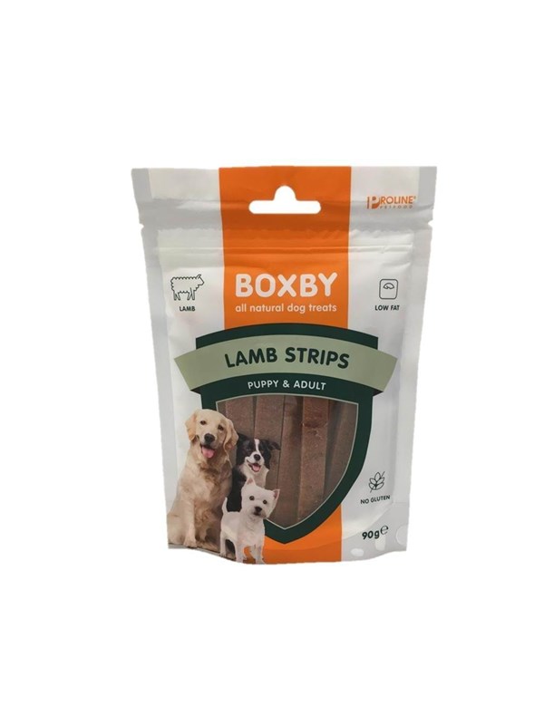 BOXBY - Lamb Strips Gluten Free 90g - (PL10798)