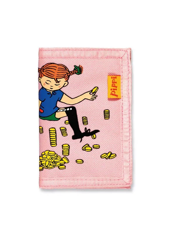 Pippi pung m/velcro & lynlås +3år 2x12x9cm