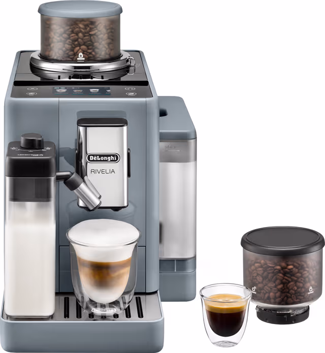 DeLonghi Rivelia EXAM440.55.G kaffemaskin (pebble grey)