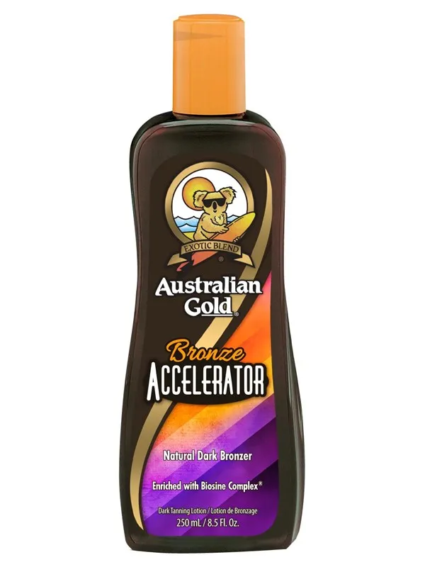 Australian Gold Bronze Accelerator Dark Tanning Lotion
