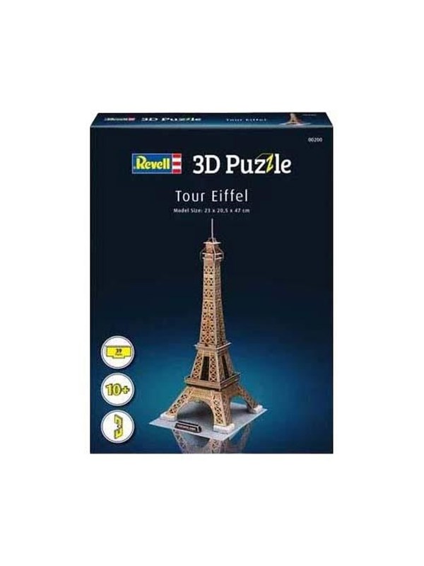 Revell 3D Puzzle Construction Kit Eiffel Tower - 39pcs. 3D Puslespill