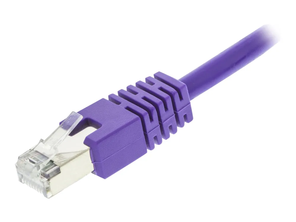 Deltaco STP-607P - patch cable - 70 cm - purple - Purpur - 0.7 meter