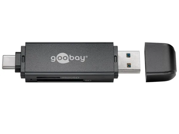 Goobay USB 3.0 - USB-C™ 2in1 card reader