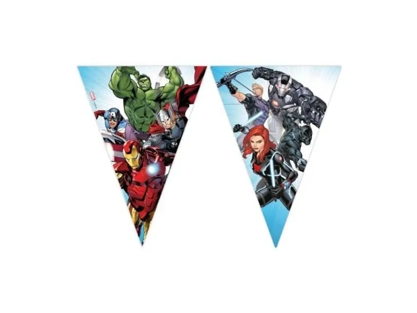 Globos - Paper Bunting Avengers Infinity Stones 3mtr.