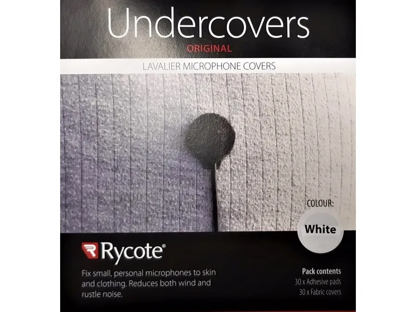 Rycote Undercovers Original White 30-Pack