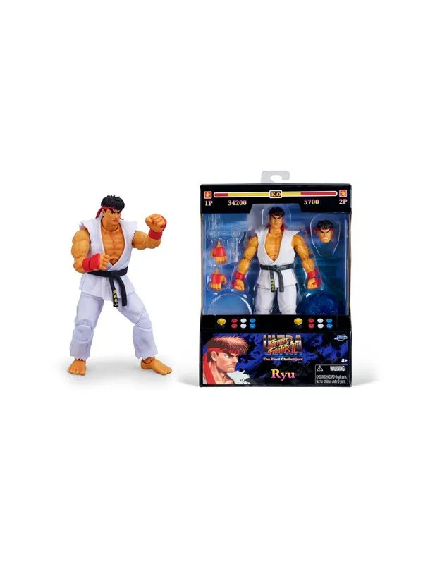 Jada Toys Street Fighter II Ryu 6" figur