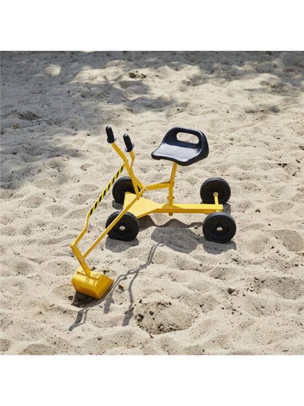 Nordic Play Excavator for Sandpit Yellow/Black