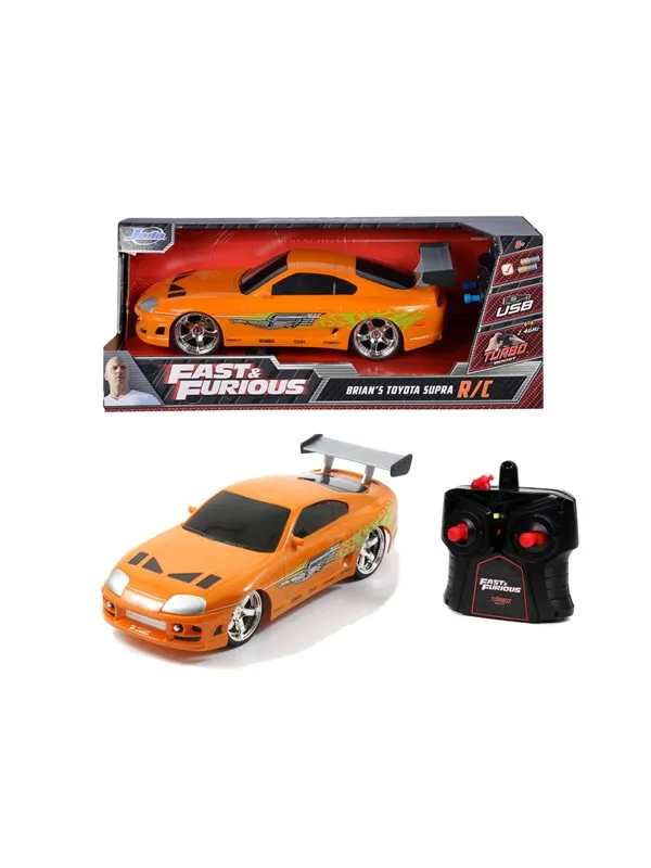 Jada Toys Fast & Furious Radiostyrt Bil Brian's Toyota, 1:16