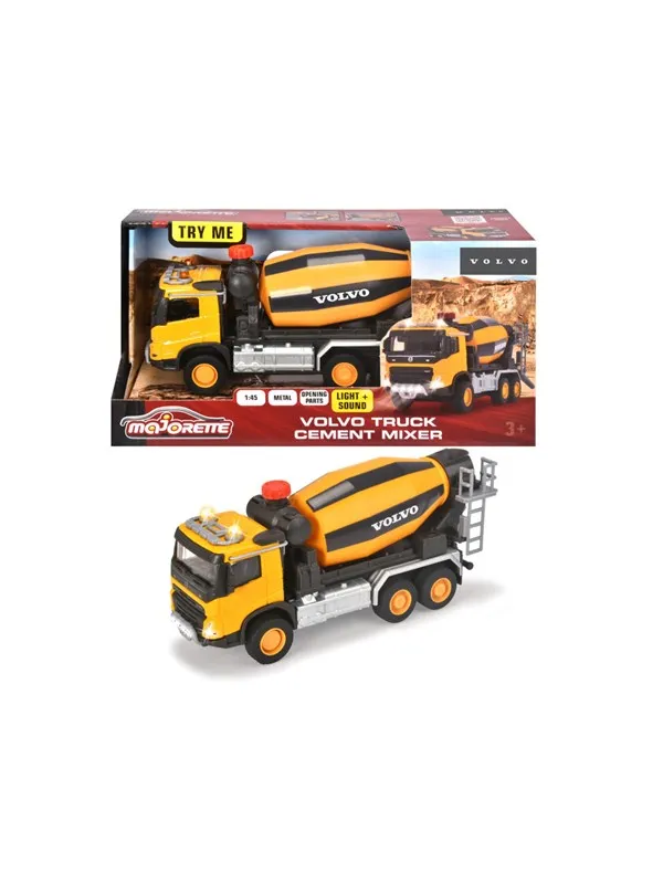 Majorette Grand Series - Volvo Lastebil med Sementblander