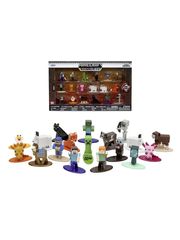 Jada Toys - Minecraft Multi Pack Nanofigs Wave 8