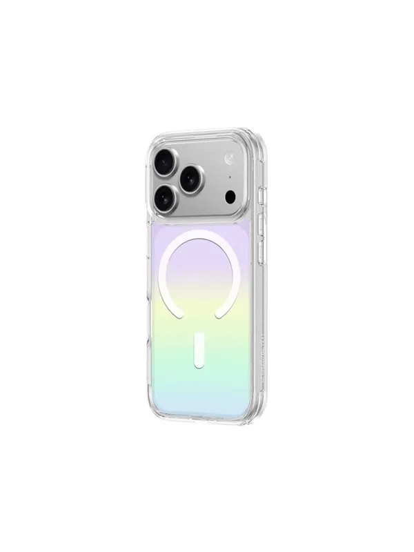 AmazingThing Minimal Mag case for iPhone 17 Pro compatible with MagSafe rainbow - multicolor
