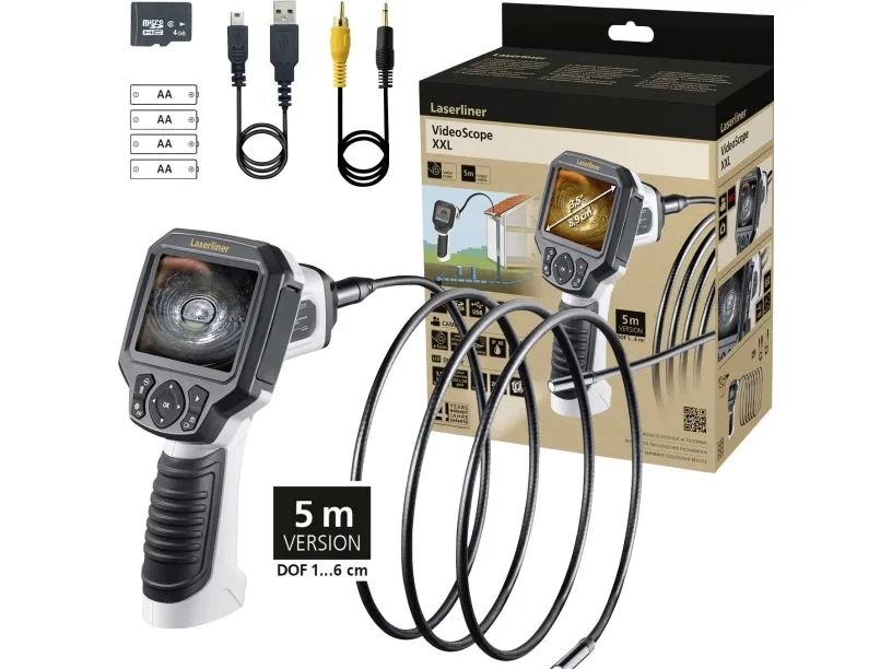 Laserliner VideoScope XXL insp.kamera 9mm/5m