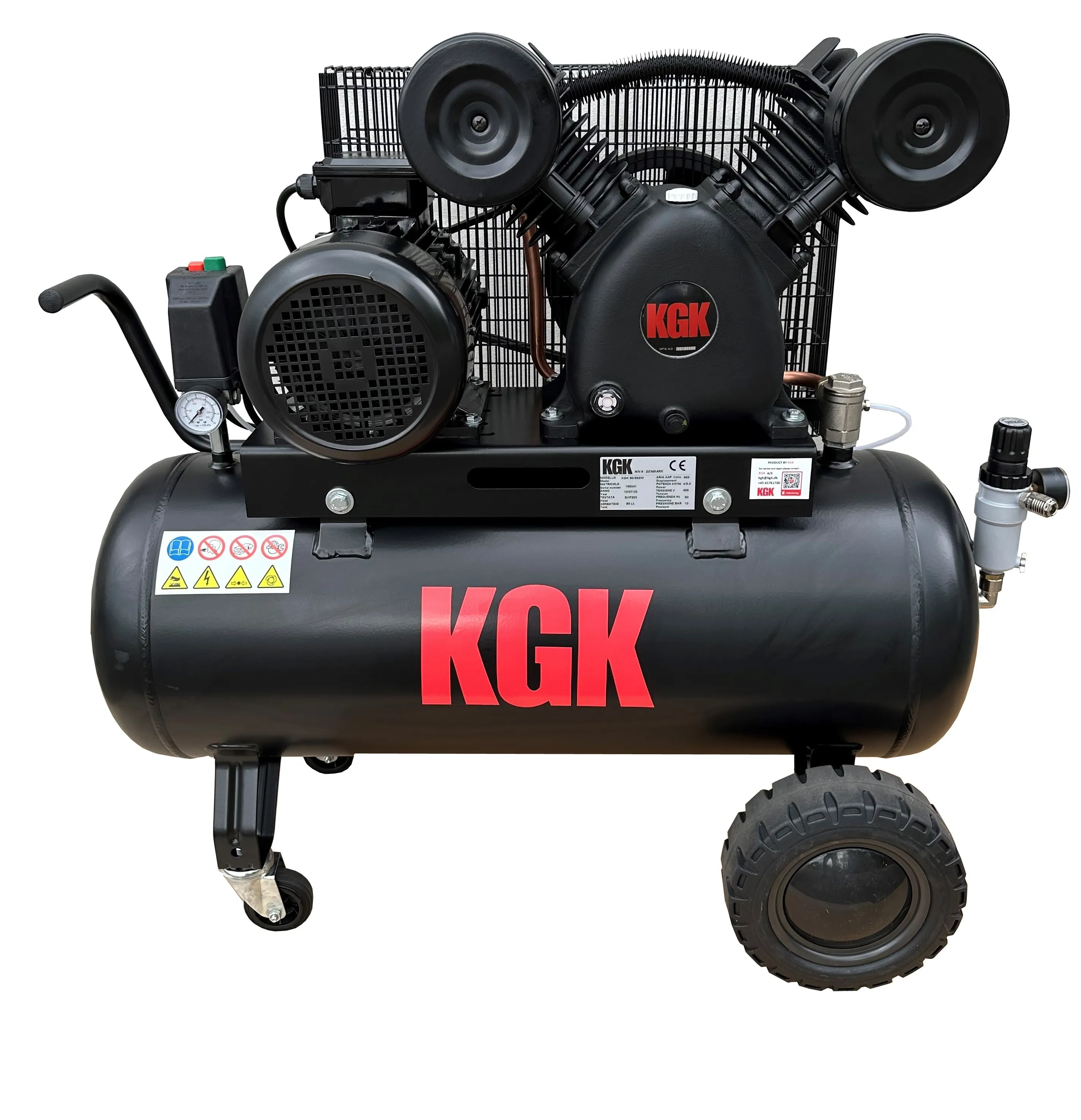 Kompressor KGK 90/40SW - Lang Levetid (632 rpm)