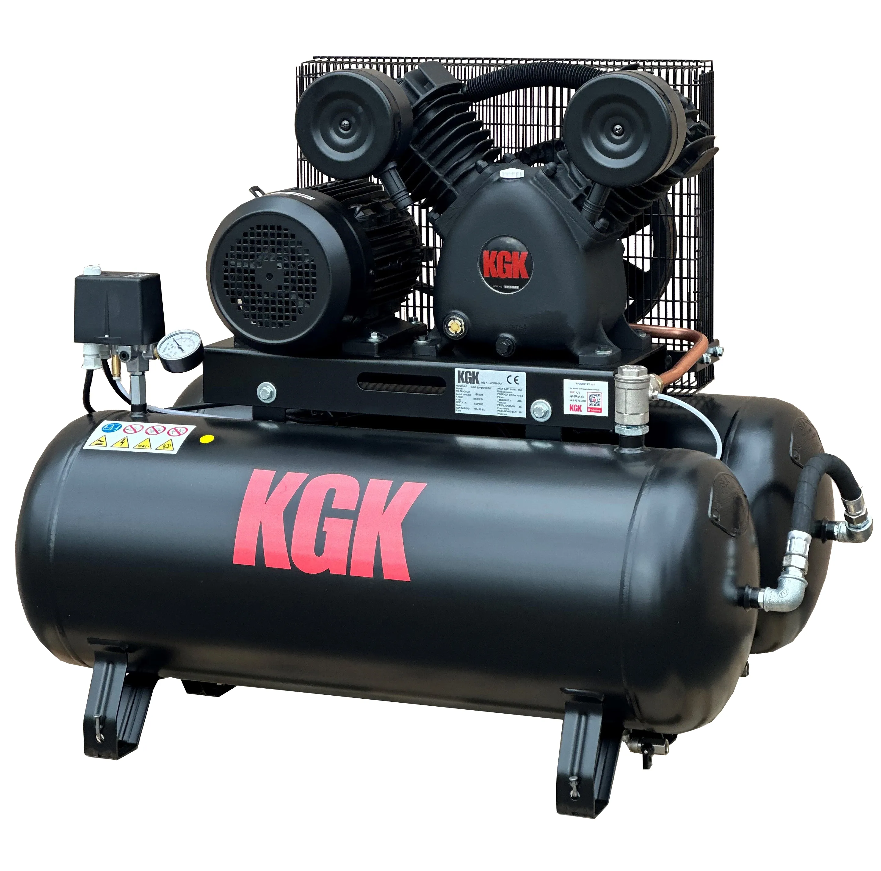 Kompressor KGK 2x90/50SW - Lang Levetid (913 rpm)