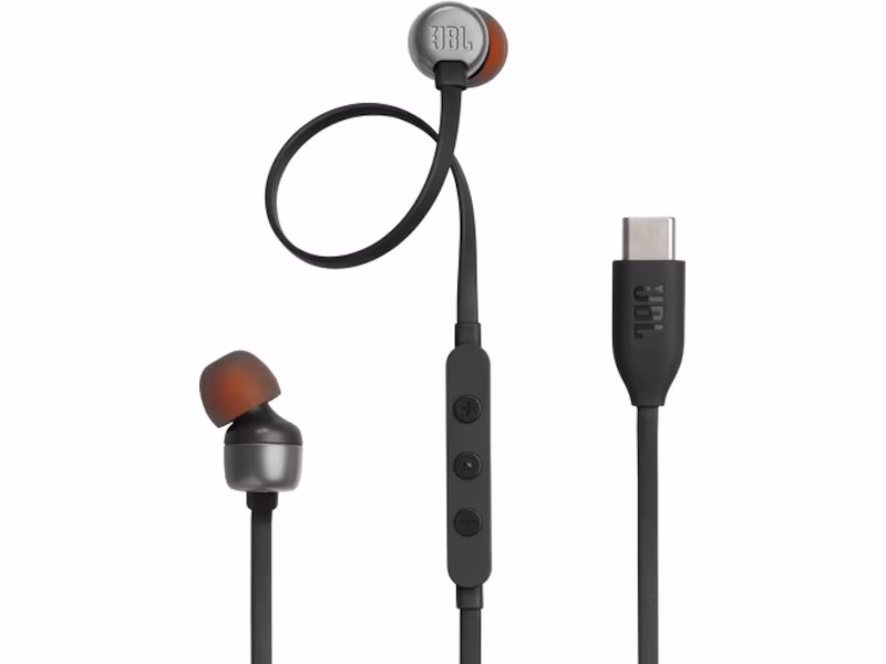 JBL Tune 310C kablede ørepropper, In-Ear (sort)