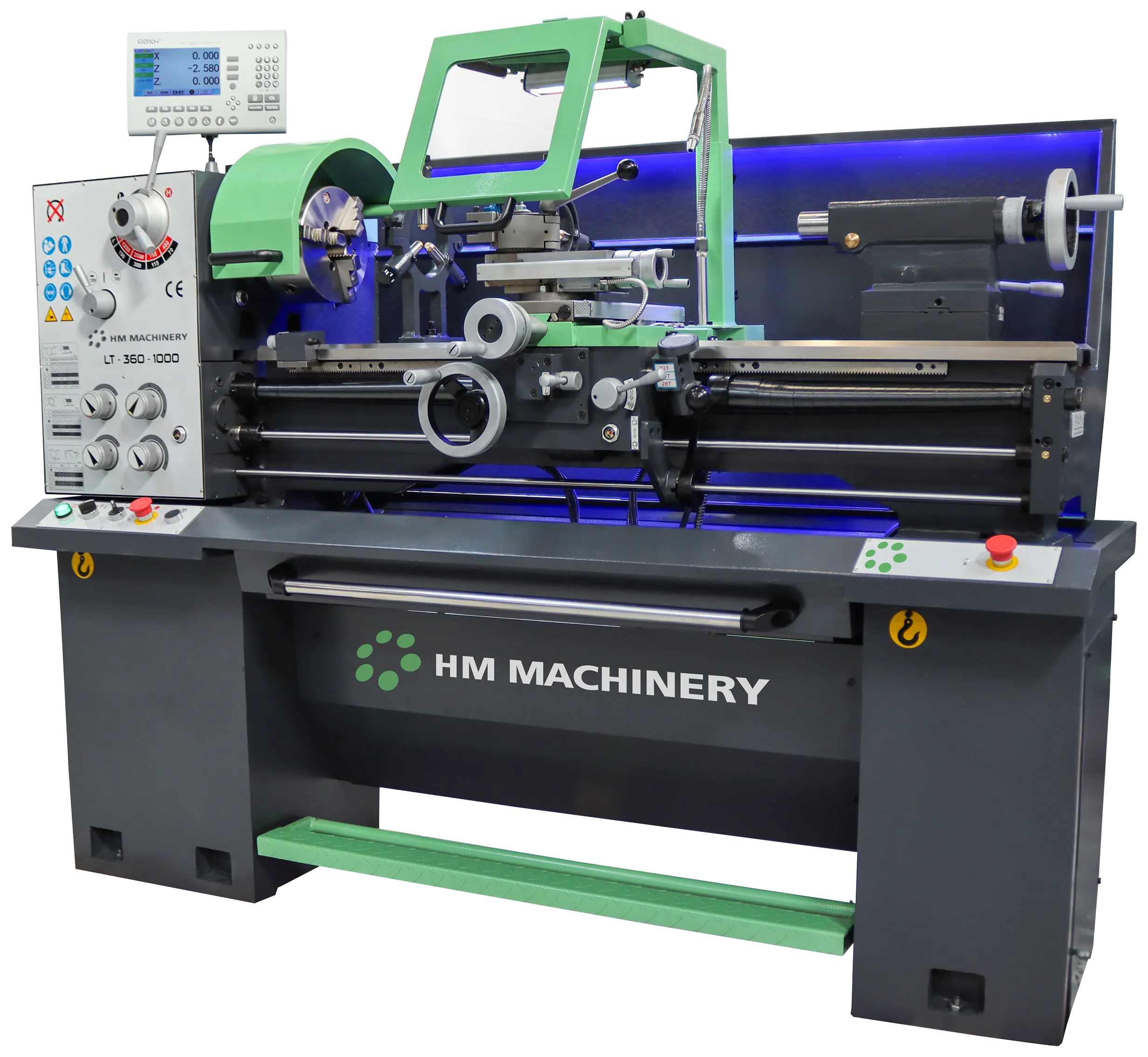 HM dreiebenk LT 360/1000, 3×400V/1,5kW