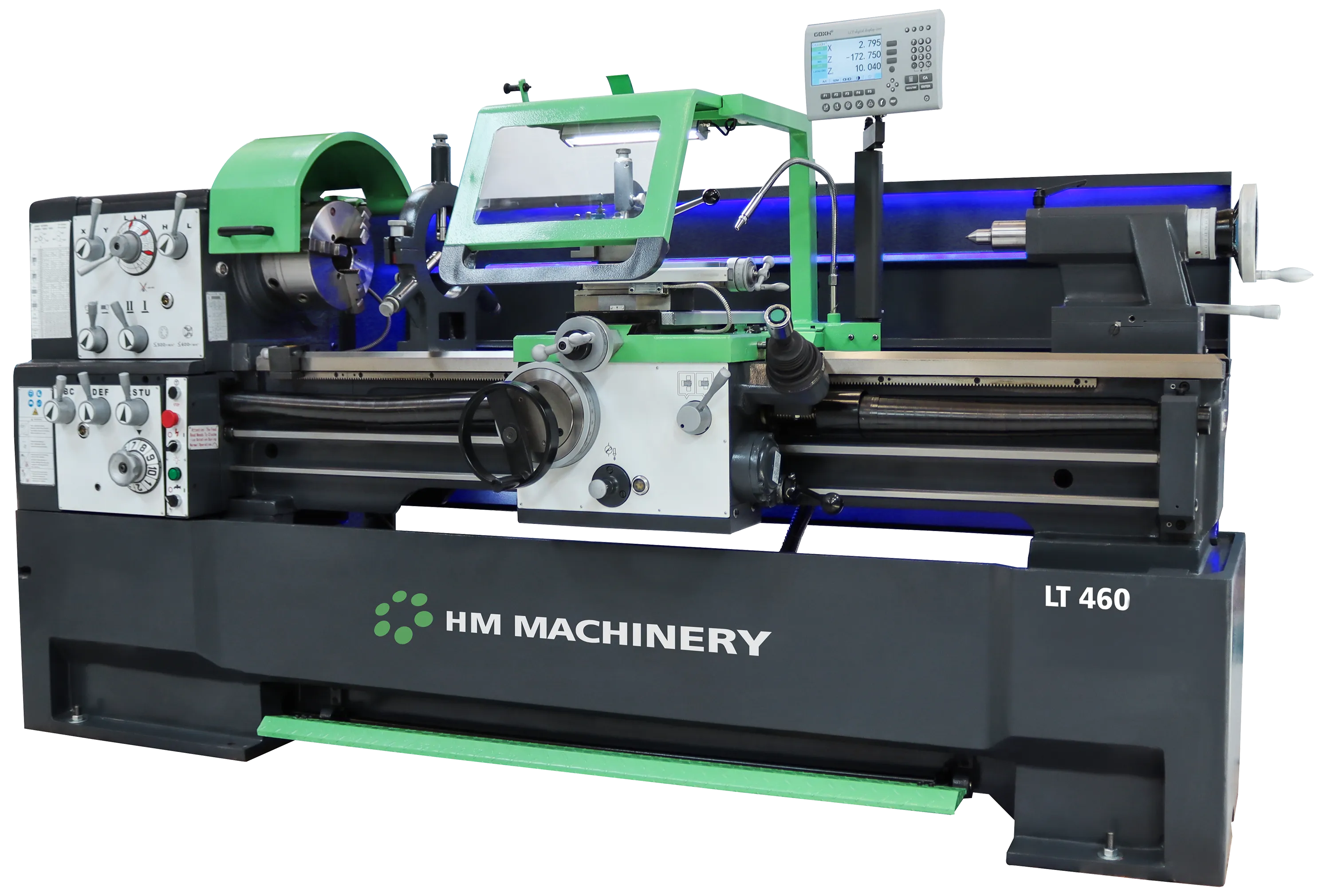 HM dreiebenk LT 460/2000, 3×400V/5,5kW