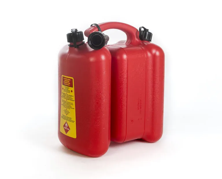 Bensinkanne kombi med tut 6 liter/3 liter
