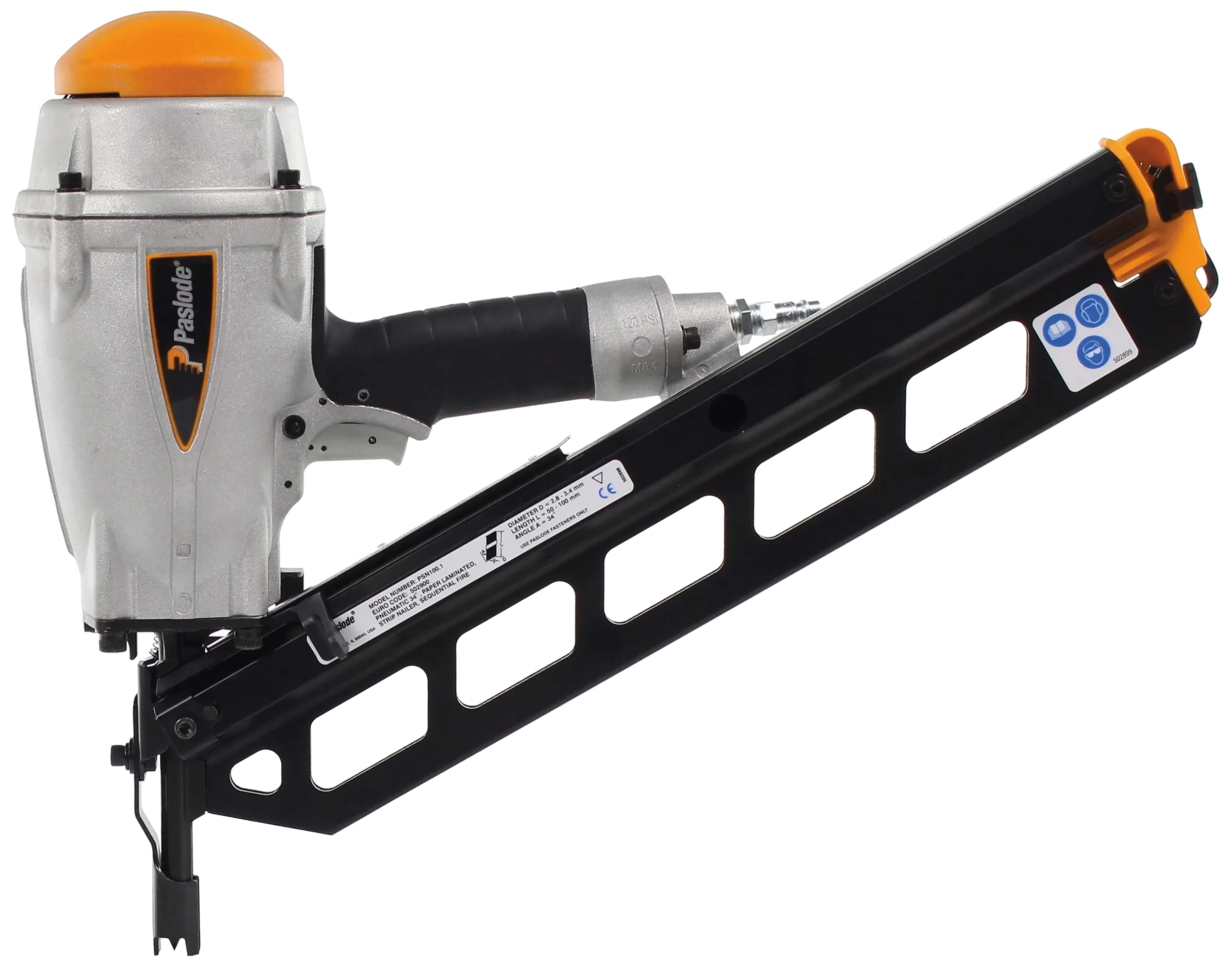 Paslode PSN100 Plus pneum. 34° spikerpistol