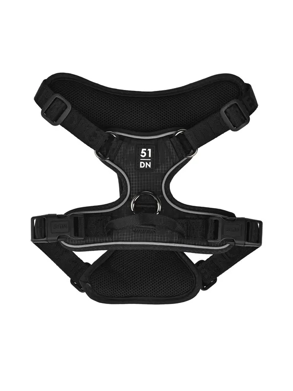 51 Degrees North 51 - Wanderful - H Harness - Trail - Black - XS