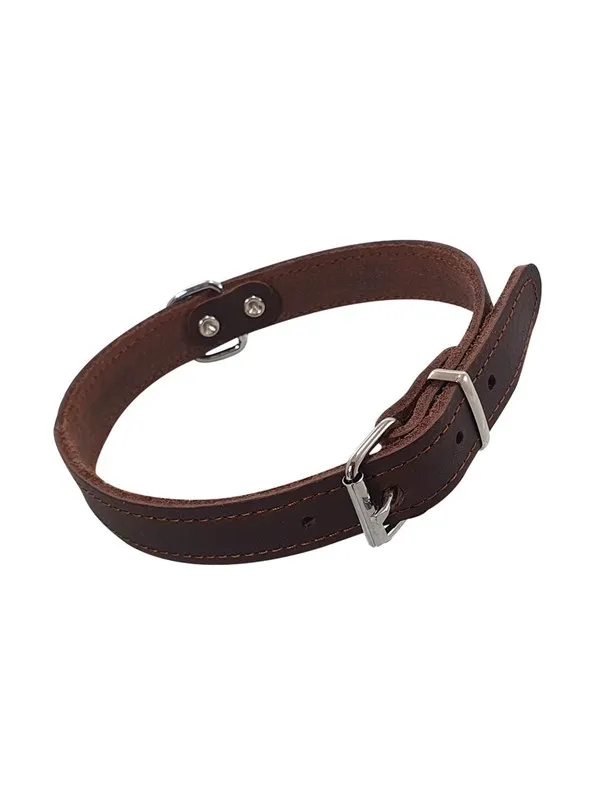 Nobby Halsbånd TABIL 50 cm (41-46 cm) 20 mm Brun
