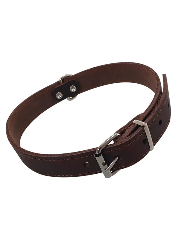Nobby Halsbånd TABIL 60 cm (47-54 cm) 30 mm Brun