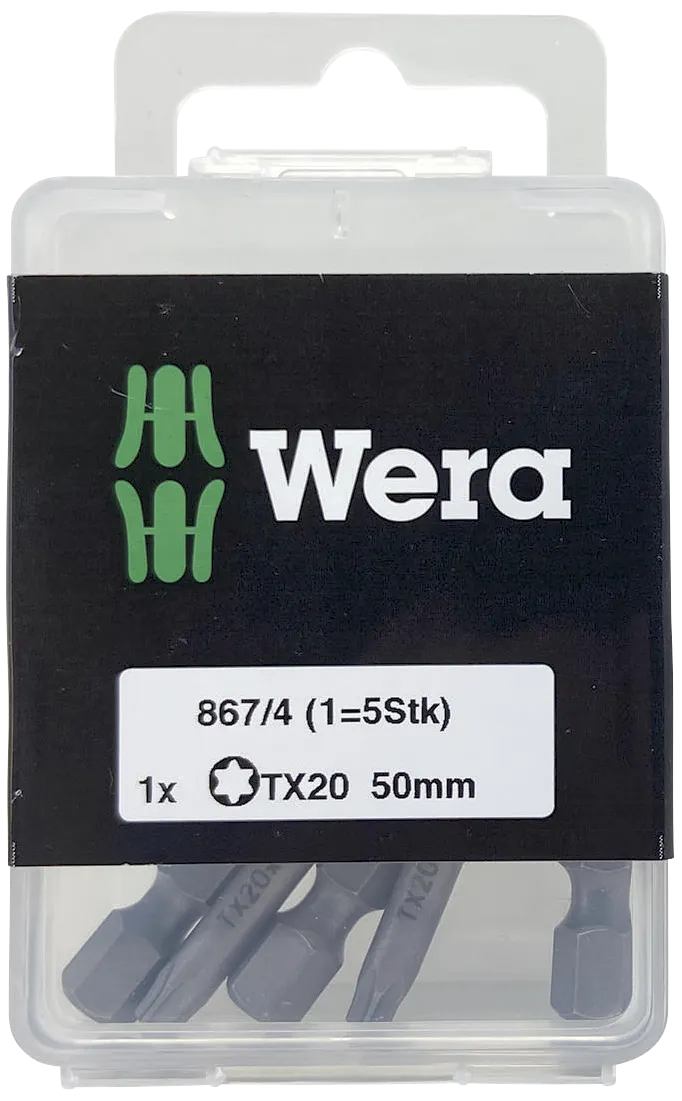 Bits 867/4 Z TX 20×50 mm, 5 stk