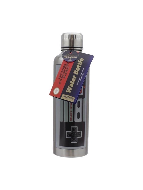 Paladone - NES Metal Water Bottle - Vannflaske