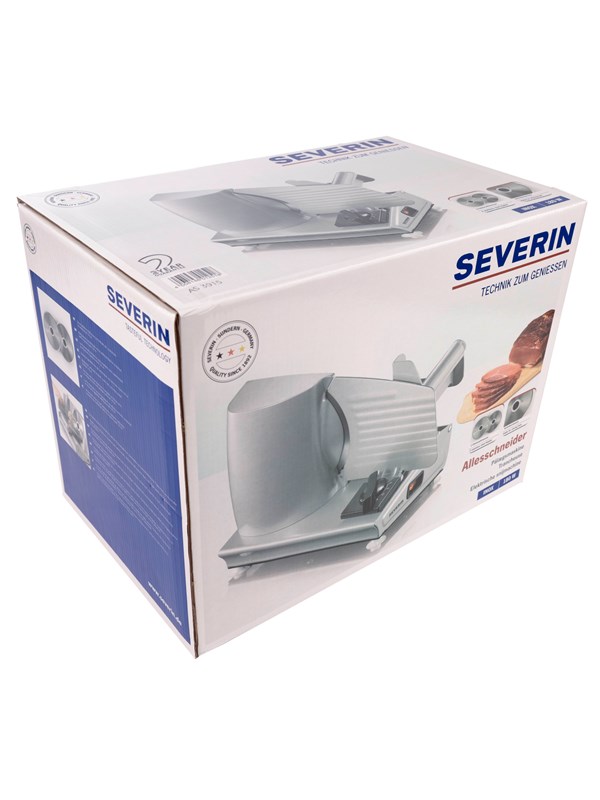 SEVERIN Påleggsmaskin AS 3915 - slicer - silver - 180 W