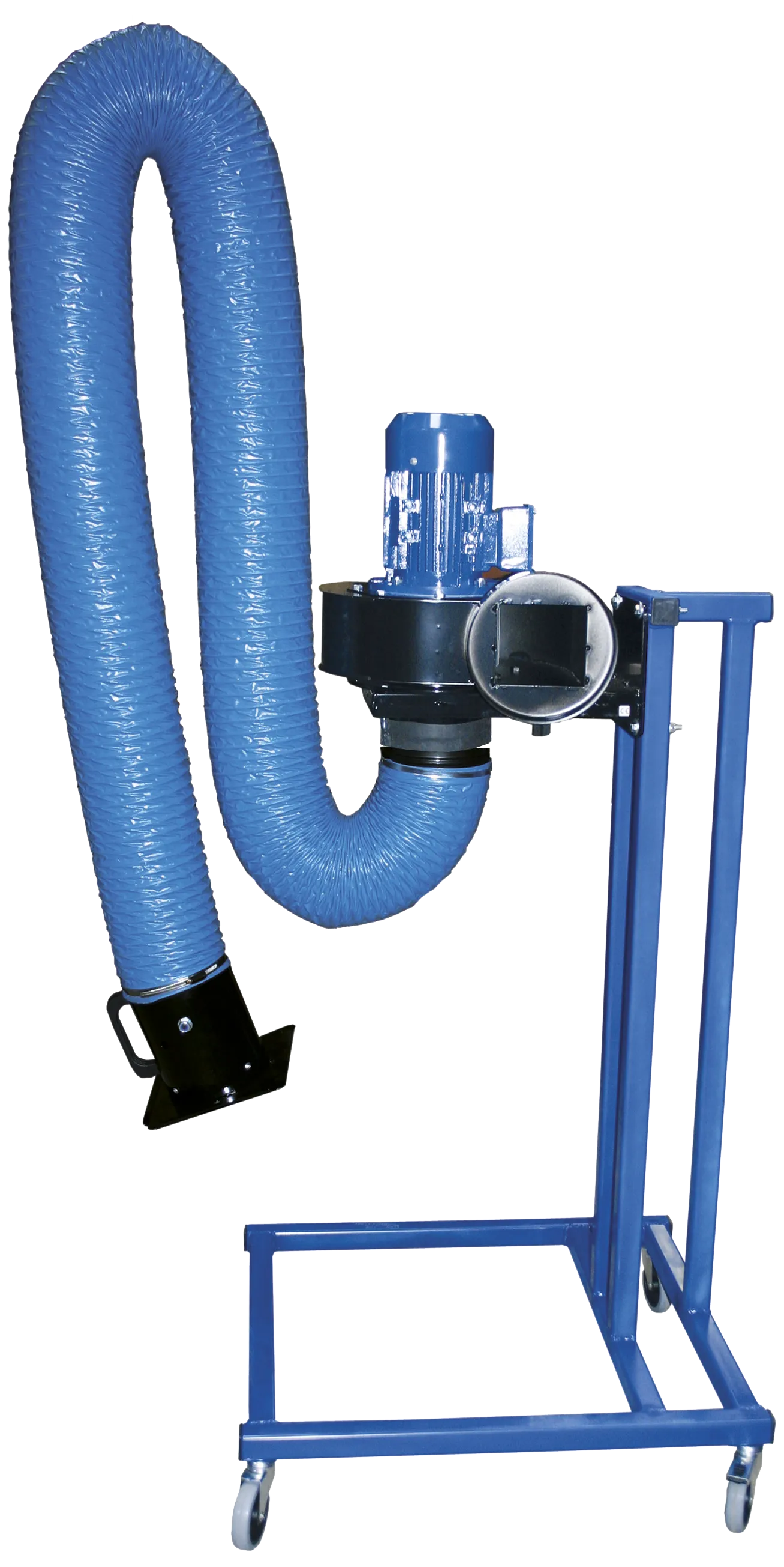 Mobil sugearm m/vifte, 6m ø160 slange