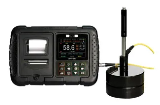Hardhetstester m/innb. skriver skalaene HL-HRC-HRB-HV-HS-HB