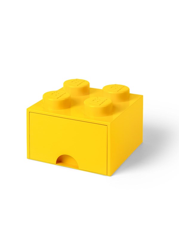 LEGO BRICK DRAWER 4 - YELLOW