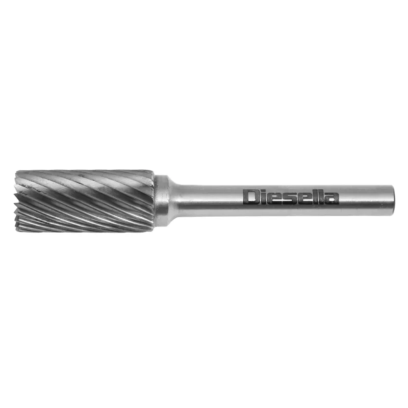 Fresesplint HM Ø10x20 mm form B (Single cut) med Ø6 mm skaft