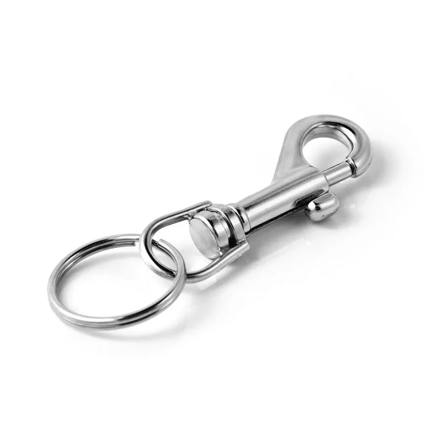 KEY-BAK "5905" karabinkrok med nøkkelring