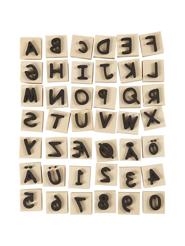 Creativ Company Foam Stamp Set 42pcs.