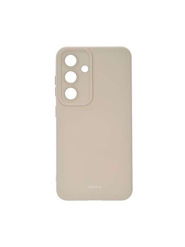 ONSALA Phone Case Samsung S25 5G Back Silicone Touch Concrete