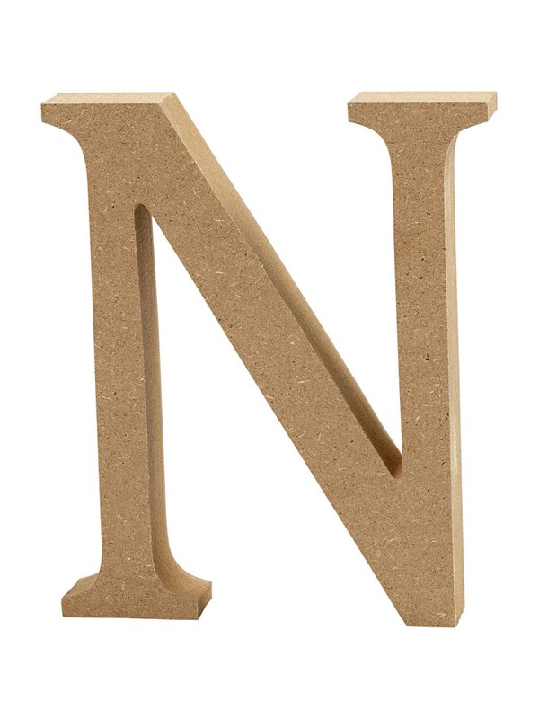 Creativ Company Letter N MDF 13cm 1pc.